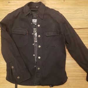 Motorcycle padded jacket